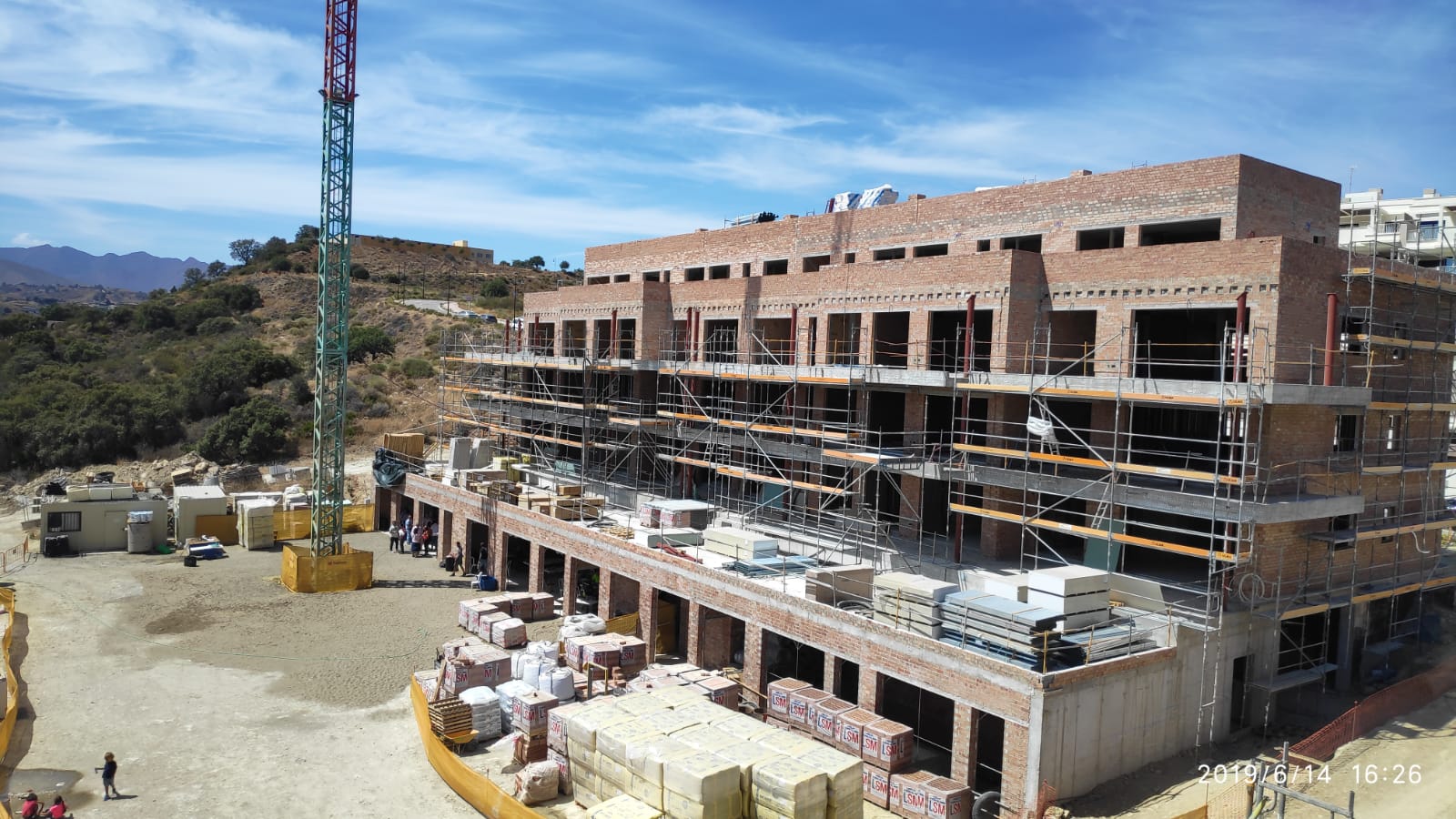 construction of Cala Serena project